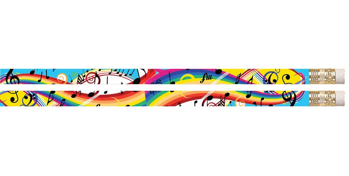 Rainbow Note Pencil